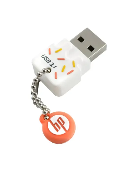 HP x778w unidad flash USB 64 GB USB tipo A 3.2 Gen 1 (3.1 Gen 1) Naranja, Blanco