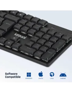 iggual Teclado USB mecánico CK-MECHA-105T negro 2