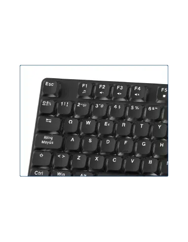 iggual Teclado USB mecánico CK-MECHA-105T negro