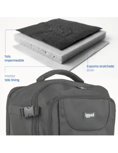 iggual Mochila portátil 15.6"-17" Voyage Pro Tech 2