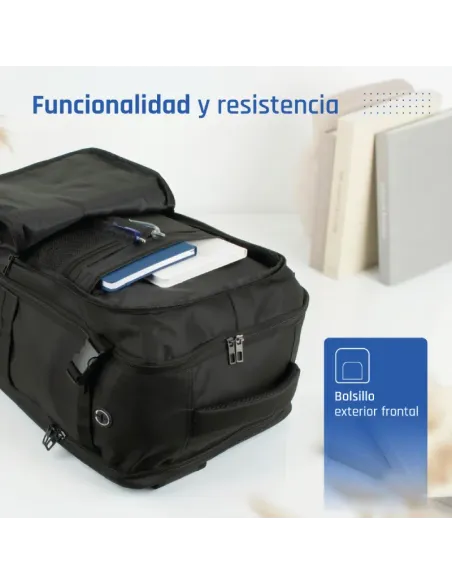 iggual Mochila portátil 15.6"-17" Voyage Pro Tech