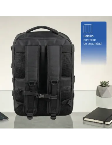 iggual Mochila portátil 15.6"-17" Voyage Pro Tech