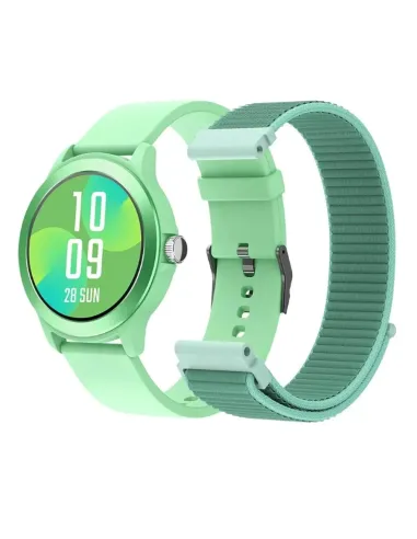 Smartwatch spc smartee duo vivo 1.27pulgadas verde + correa