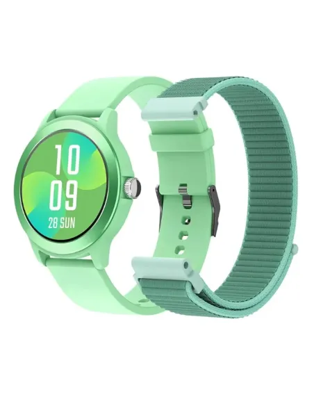 Smartwatch spc smartee duo vivo 1.27pulgadas verde + correa