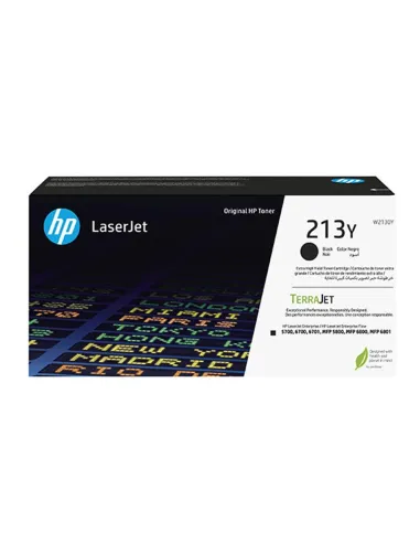 HP Cartucho de tóner Original HP LaserJet 213Y de capacidad superior negro