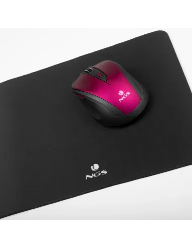 NGS MOUSE-1080 alfombrilla para ratón Alfombrilla de ratón para juegos Negro