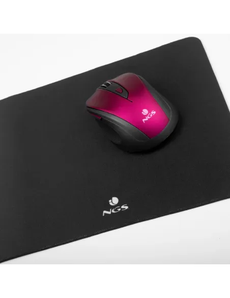 NGS MOUSE-1080 alfombrilla para ratón Alfombrilla de ratón para juegos Negro