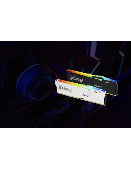 Kingston Technology FURY Beast 64GB 6400MT s DDR5 CL32 DIMM (Kit de 2) RGB EXPO
