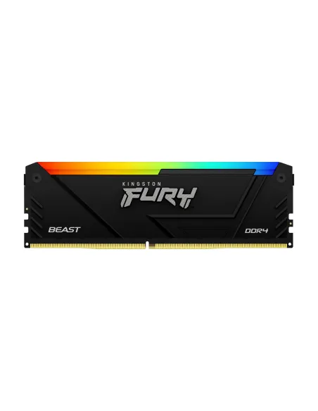 Kingston Technology FURY Beast 32GB 3200MT s DDR4 CL16 DIMM (Kit de 2) 1Gx8 RGB