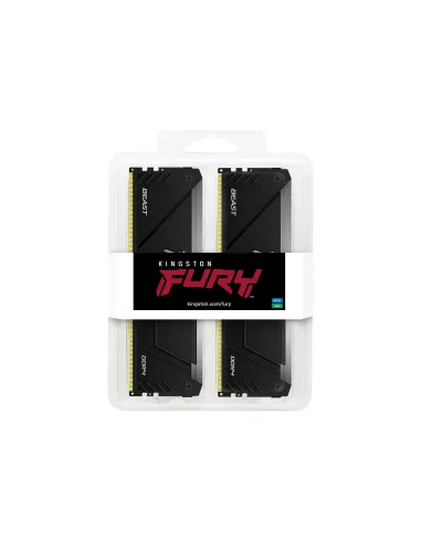 Kingston Technology FURY Beast 32GB 3200MT s DDR4 CL16 DIMM (Kit de 2) 1Gx8 RGB