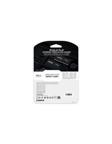 Kingston Technology FURY 32GB 3200MT s DDR4 CL20 SODIMM Impact