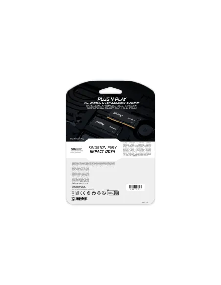 Kingston Technology FURY 32GB 3200MT s DDR4 CL20 SODIMM Impact