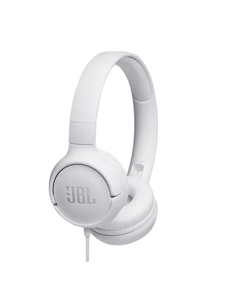 JBL Tune 500 Auriculares Alámbrico Diadema Llamadas Música Blanco