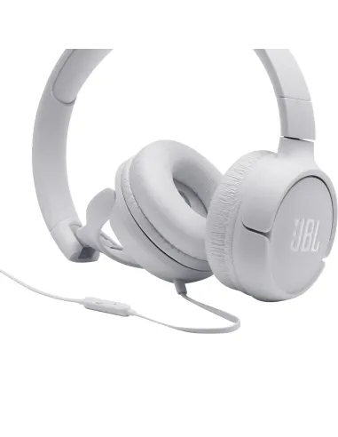 JBL Tune 500 Auriculares Alámbrico Diadema Llamadas Música Blanco
