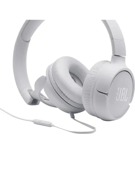JBL Tune 500 Auriculares Alámbrico Diadema Llamadas Música Blanco