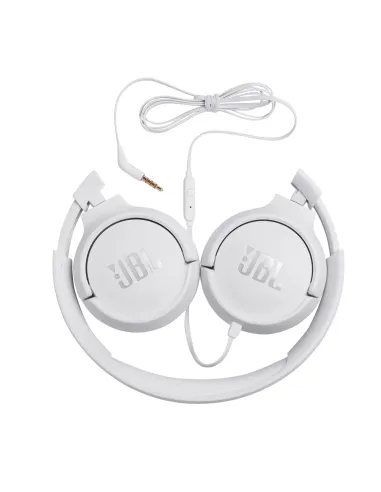 JBL Tune 500 Auriculares Alámbrico Diadema Llamadas Música Blanco