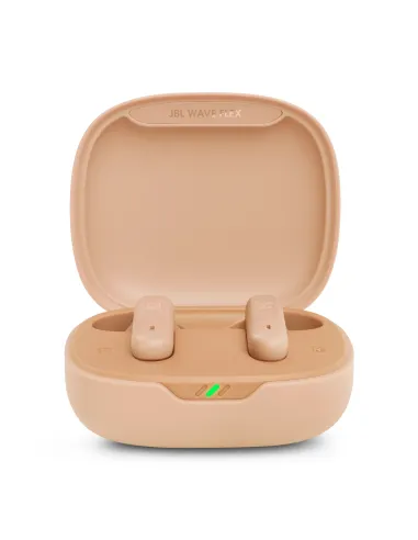 JBL Wave Flex Auriculares True Wireless Stereo (TWS) Dentro de oído Llamadas Música Deporte Uso diario Bluetooth Beige
