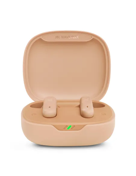 JBL Wave Flex Auriculares True Wireless Stereo (TWS) Dentro de oído Llamadas Música Deporte Uso diario Bluetooth Beige
