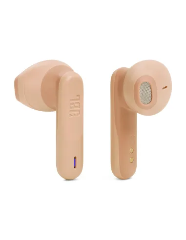 JBL Wave Flex Auriculares True Wireless Stereo (TWS) Dentro de oído Llamadas Música Deporte Uso diario Bluetooth Beige