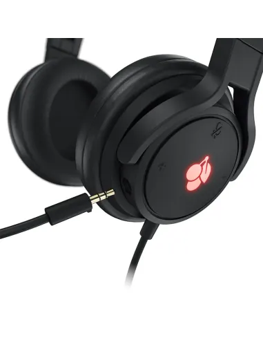 CHERRY JA-2200 Auriculares Alámbrico Diadema Juego Negro