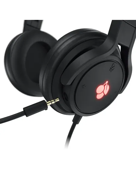 CHERRY JA-2200 Auriculares Alámbrico Diadema Juego Negro