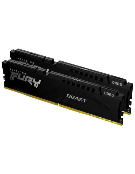 Kingston Technology FURY Beast 32GB 5600MT s DDR5 CL36 DIMM (Kit de 2) Black