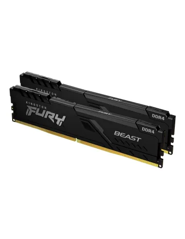 Kingston Technology FURY Beast 16GB 3200MT s DDR4 CL16 DIMM (Kit de 2) Black