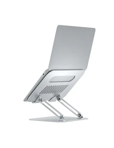 AISENS Soporte de Sobremesa XL 10-17 Ajustable para Portatil   Tablet, Plata