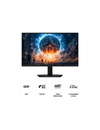 Samsung G60F pantalla para PC 68,6 cm (27") 2560 x 1440 Pixeles Quad HD LCD Negro