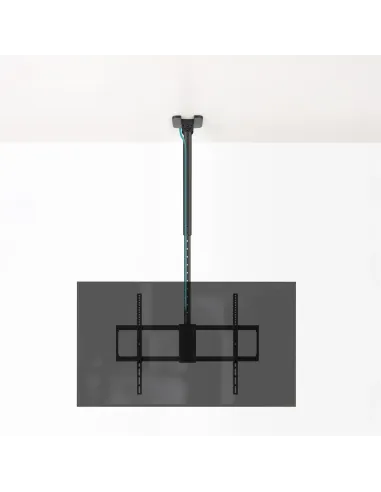TooQ Soporte de Techo Extensible para Pantallas 50"-100", Negro
