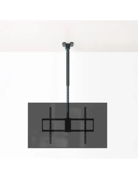 TooQ Soporte de Techo Extensible para Pantallas 50"-100", Negro
