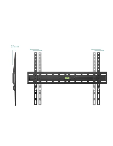 TooQ Soporte Fijo de pared para pantallas 37"- 86", Negro