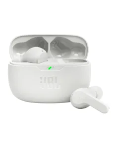 JBL Wave Beam Auriculares True Wireless Stereo (TWS) Dentro de oído Llamadas Música Deporte Uso diario Bluetooth Blanco