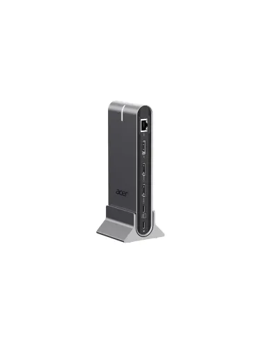 Acer HP.DSCAB.022 base para portátil y replicador de puertos Alámbrico USB 3.2 Gen 1 (3.1 Gen 1) Type-C Plata