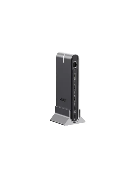 Acer HP.DSCAB.022 base para portátil y replicador de puertos Alámbrico USB 3.2 Gen 1 (3.1 Gen 1) Type-C Plata
