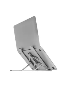 AISENS Soporte De Sobremesa Ajustable Para Portatil   Tablet, Plata 2