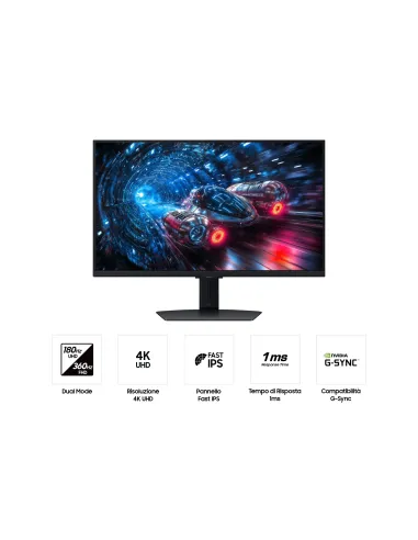 Samsung G70F pantalla para PC 68,6 cm (27") 3840 x 2160 Pixeles 4K Ultra HD LCD Negro