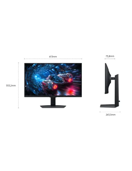 Samsung G70F pantalla para PC 68,6 cm (27") 3840 x 2160 Pixeles 4K Ultra HD LCD Negro