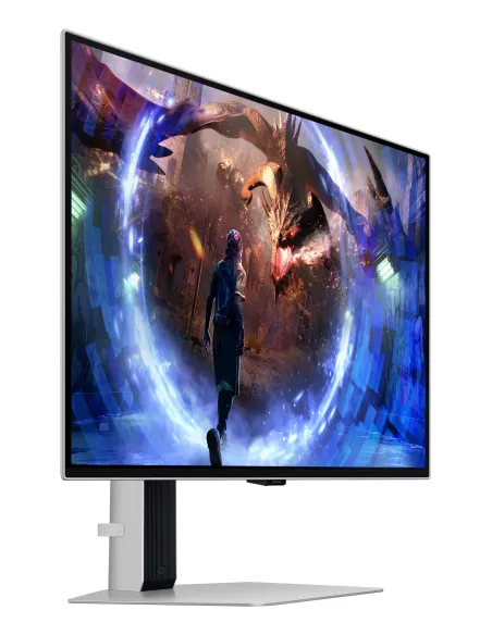 Samsung G60SD pantalla para PC 68,6 cm (27") 2560 x 1440 Pixeles Quad HD OLED Plata