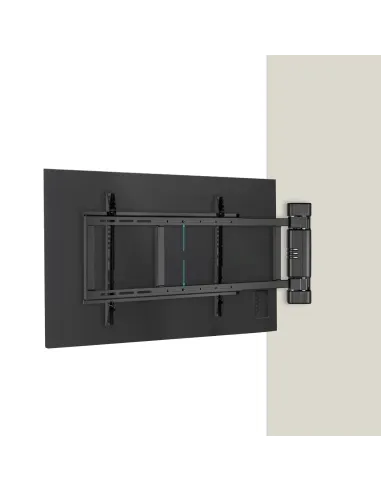 TooQ Soporte de pared Con regulación eléctrica para pantallas de 32” – 75”, Negro