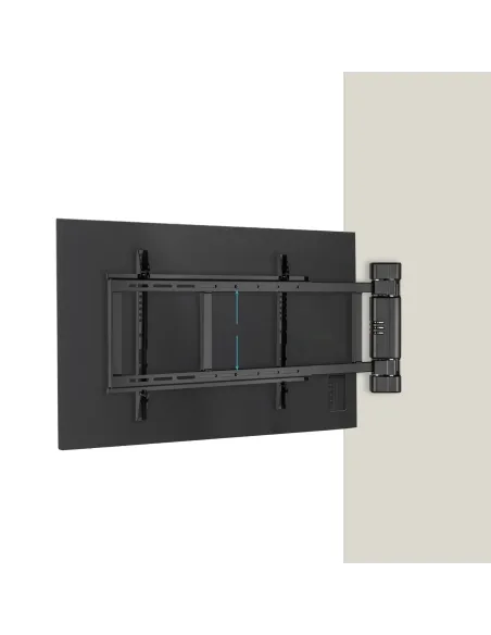 TooQ Soporte de pared Con regulación eléctrica para pantallas de 32” – 75”, Negro