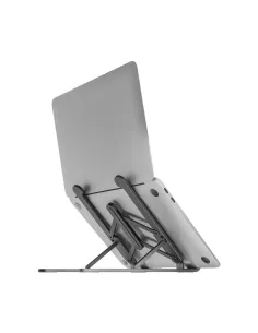 AISENS Soporte De Sobremesa Ajustable Para Portatil   Tablet, Gris Oscuro 2