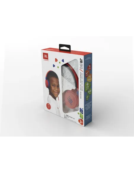JBL JR310 Auriculares Alámbrico Diadema Música Rojo