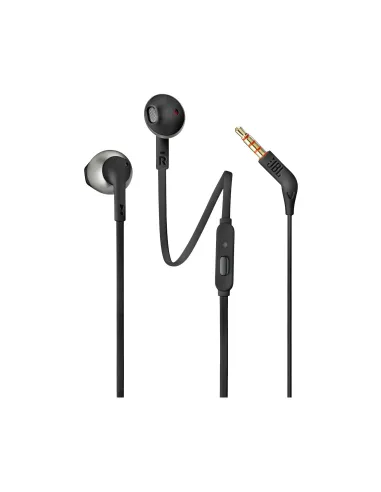 JBL Tune 205 Auriculares Alámbrico Dentro de oído Llamadas Música Deporte Uso diario Negro