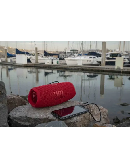 JBL CHARGE 5 Altavoz portátil estéreo Blanco 30 W