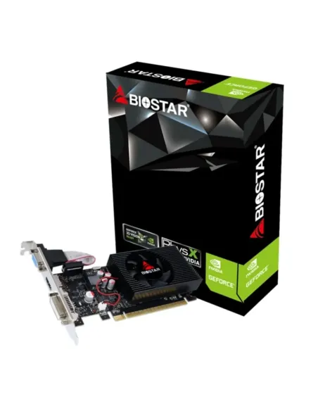 Tarjeta grafica biostar nvidia gt 730 4gb ddr3 hdmi d - sub dvi pci express 2.0
