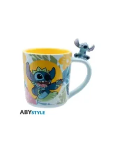 Taza 3d abystyle disney stitch hawaiano
