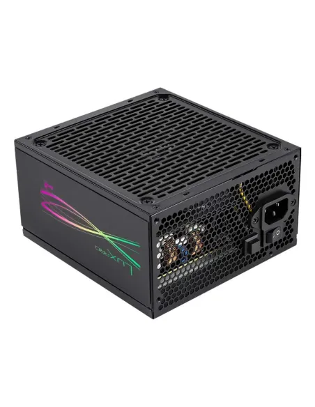 Aerocool LUXPRORGB650M unidad de fuente de alimentación 650 W 20+4 pin ATX ATX Negro