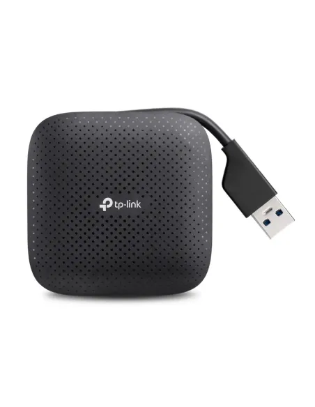 TP-Link UH400 hub de interfaz USB 3.2 Gen 1 (3.1 Gen 1) Type-A 5000 Mbit s Negro