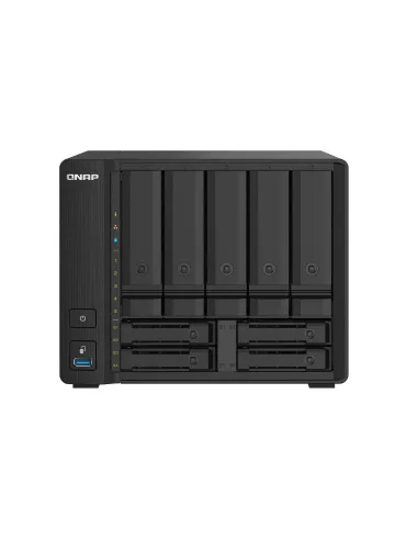 QNAP TS-932PX NAS Torre Annapurna Labs Alpine AL-324 4 GB DDR4 0 TB QNAP Turbo System Negro